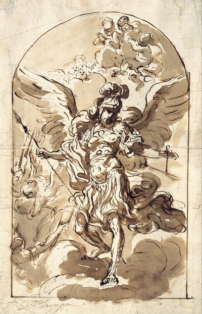 Der Erzengel Michael von Girolamo Troppa